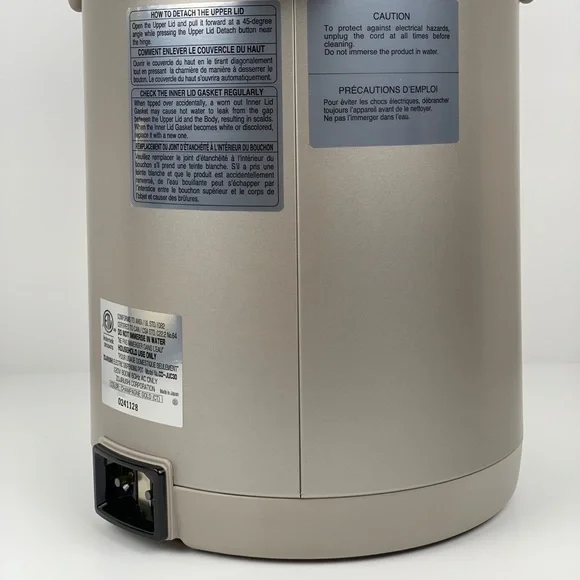 Like New-Zojirushi CD-JUC 3L Water Boiler and Dispenser - Picture 14 of 16